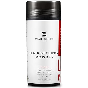 Instant Volume Hair Texture Powder for Men - Lightweight Volumizing Styling Dust for Men with Passionfruit Oil -