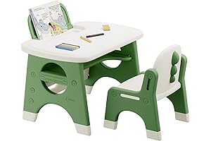 BanaSuper Kid's Drawing Table and Chair Set