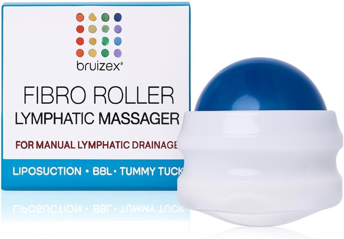 Bruizex Lymphatic Drainage Massager, Massage Roller Ball, Fibro
