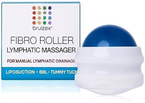 Lymphatic Drainage Massager, Massage Roller Ball, Fibro Body Roller for