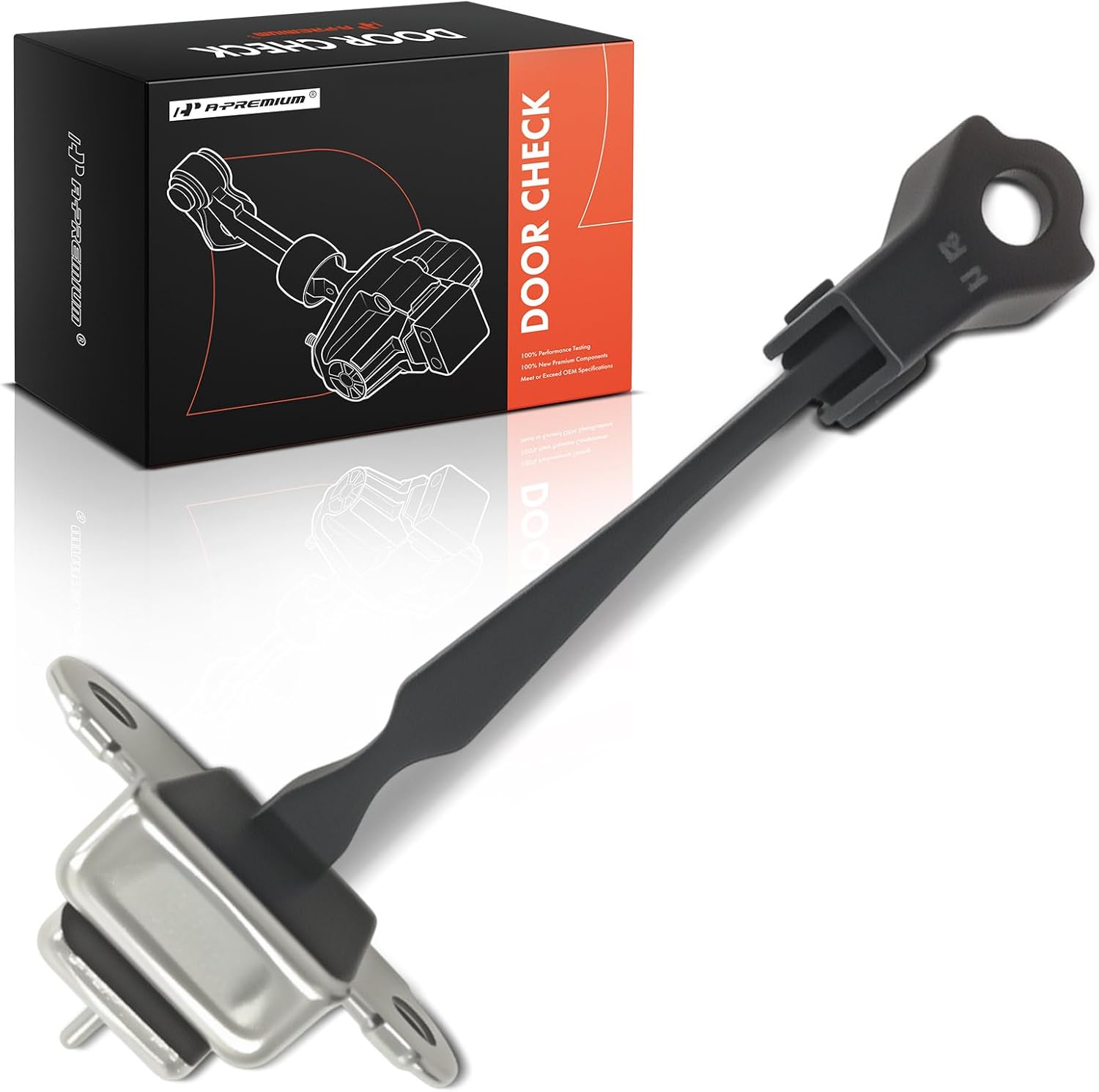 A-Premium Front Left or Right Door Check Strap Stopper Compatible with Nissan Titan, Armada, 2006-2014