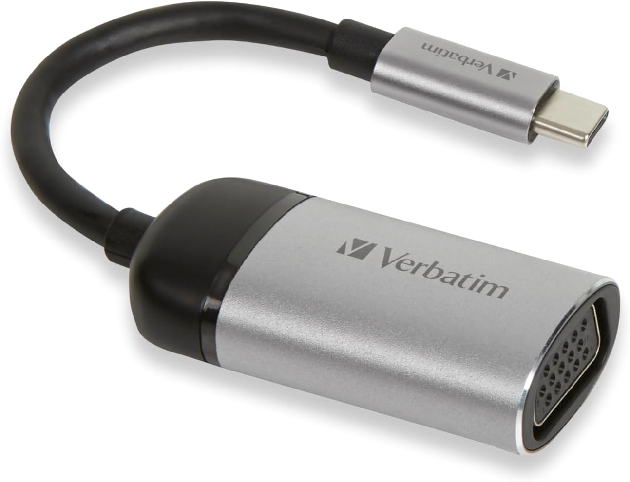 Verbatim USB-C to HDMI 4K Adapter - USB 3.1 GEN 1/HDMI 10 cm, W125625521 (USB 3.1 GEN 1/HDMI 10 cm Cable 49143, 0.1 m, USB Type-C, HDMI, Male, Female, Straight)