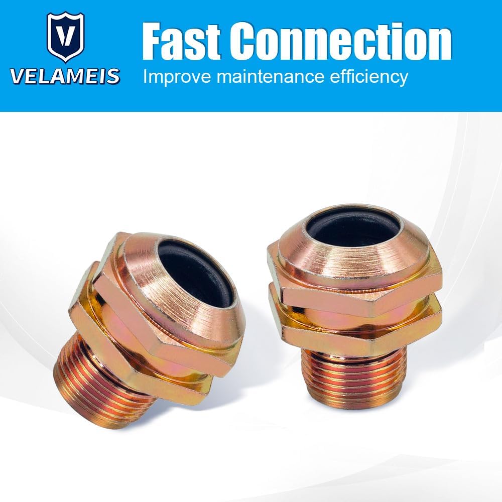Transmission Cooler Line Quick Connector 800-617 For Ford F150 2003-2004 / F150 Heritage 2004 / F250 F350 F450 F-550 Super Duty 2005-2007