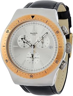 ساعة كاجوال من سواتش - ذهبي موديل YOS452C انالوج الرجال