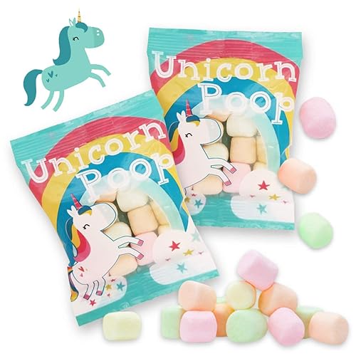 Miniatura 1 de Caramelos de caca de unicornio  Fabricado en los Estados Unidos  Suministros de fiesta de unicornio  Recuerdos de fiesta de cumpleaños de unicornio