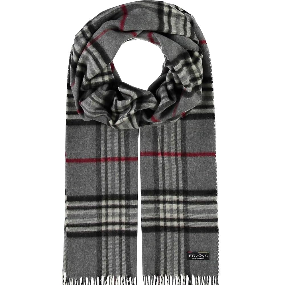 Fraas Cashmink Scarf 35 x 200 cm - Softer than cashmere - Made in Germany - Scarf checked for ladies and gentlemen - Perfect for autumn and winter