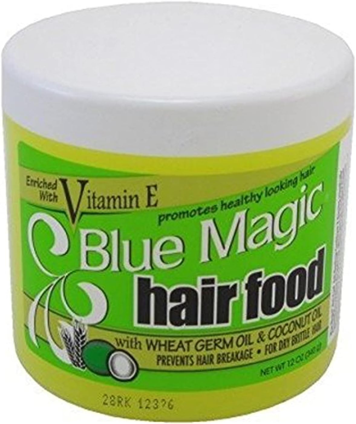 Blue Magic Hair Food BLMHFOO, Coconut, 12 Ounce