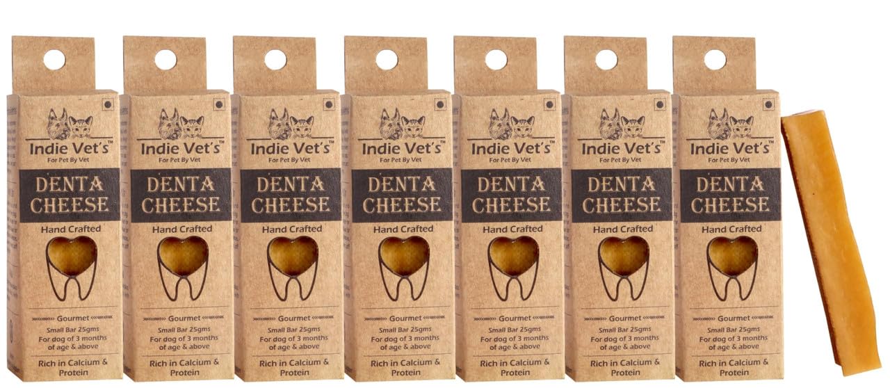 Dentacheese Small Yak Churpi Bone Chew | Long-Lasting Dental Dog Treat | 25g Bar for Small Breeds (10) (B0CPXR1QC6) Amazon Price History, Amazon Price Tracker