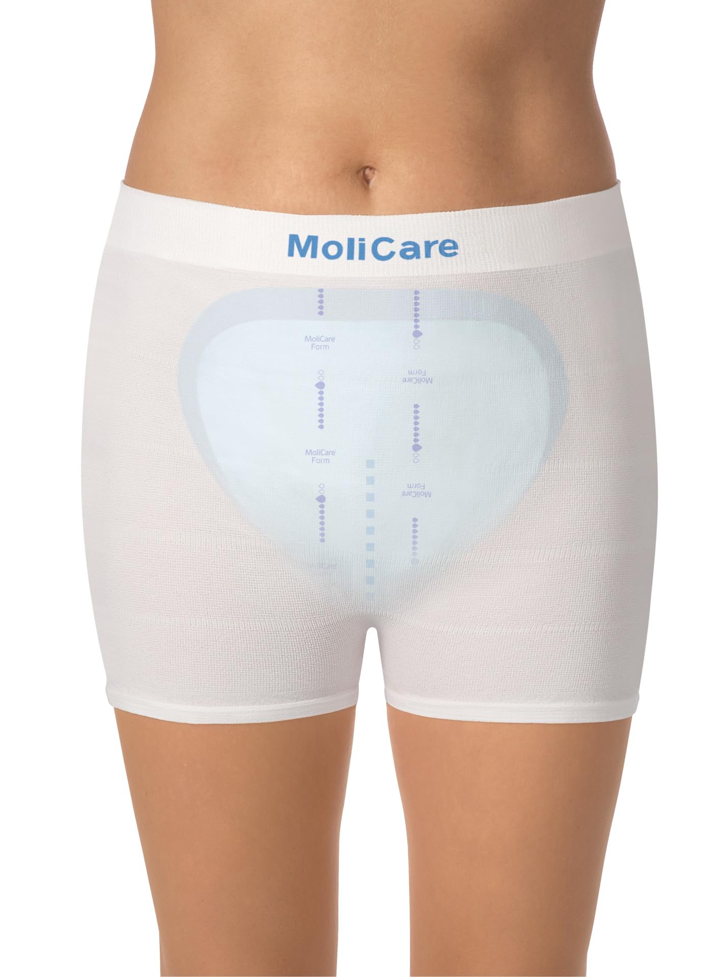 Molicare Form 8 Tropfen, für schwere Inkontinenz: hohe Sicherheit, extra Auslaufschutz und Diskretion für Frauen und Männer, zu verwenden mit MoliCare Premium Fixpants, 4x32 Stück