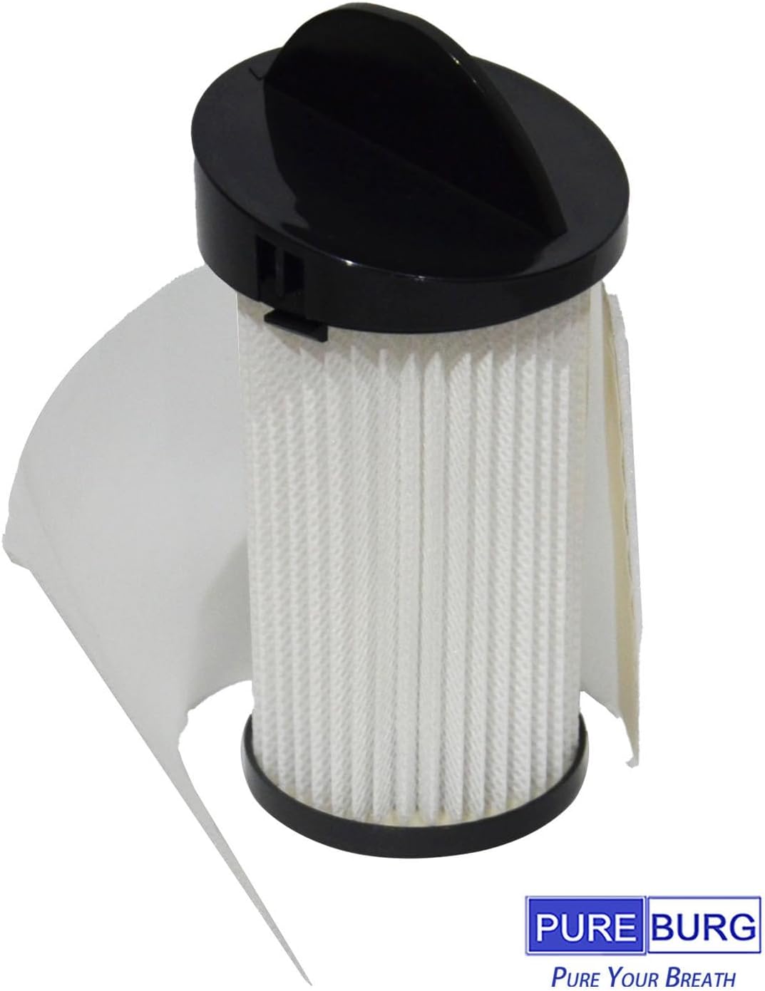 PUREBURG Replacement Filter Compatible with EyeVac Home, EyeVac Pro & Pet Touchless Vacuum, 4 HEPA Pre-Motor Filter and 8 Filter Screen, 12 Piece Pack