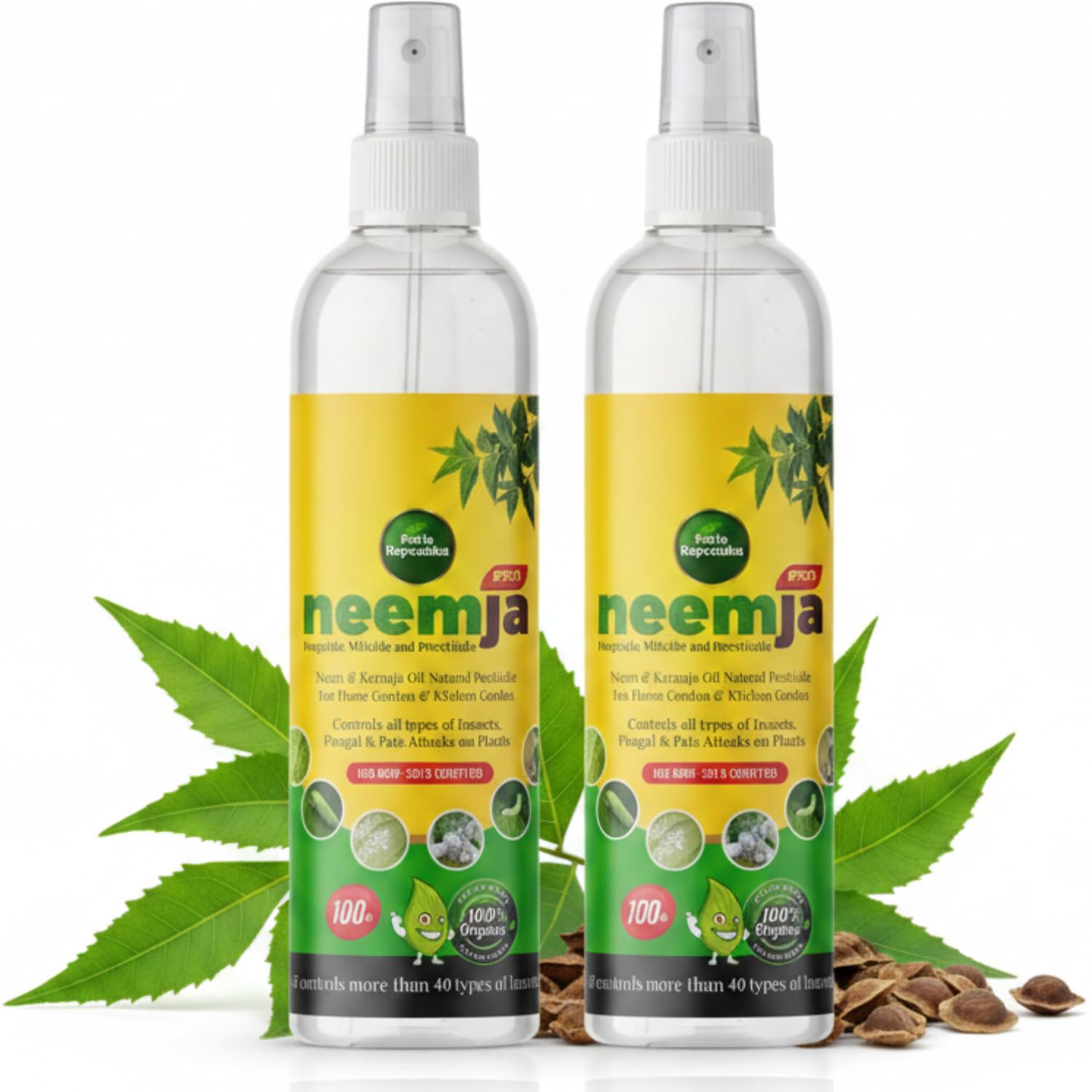 200ml Organic Neem Oil & Karanja Oil Spray Ready to Use | Cold Pressed Neem Oil for Plants | Natural Pest Control Spray for Indoor & Outdoor Plants-image-30
