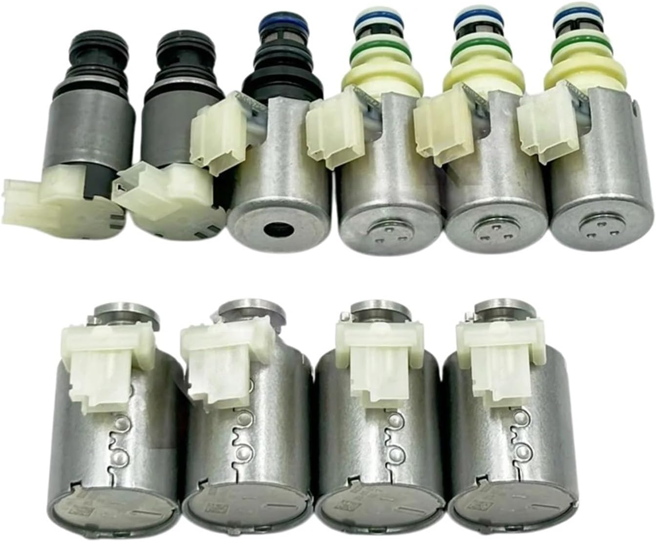 Genuine New 9T45E 9T50E 9T45 9T50 Automatic Transmission 10Pcs Solenoid Kits Compatible For GM/Buick/Cadillac/Chevrolet Car Accessories