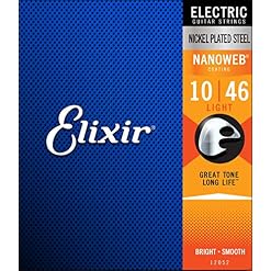 Cordes Elixir® pour guitare électrique avec revêtement NANOWEB®, Light (.010-.046) - Les Beatles, Paul McCartney, John Lennon, RIngo Starr, George Harrison
