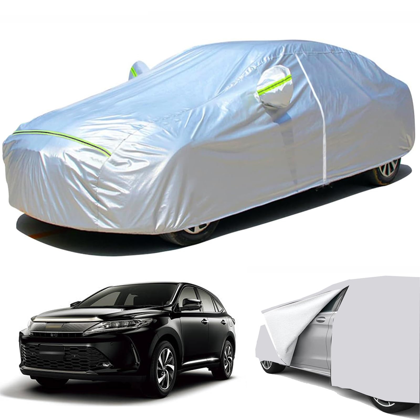 Amazon.co.jp: 車カバー四季対応 に適用トヨタ ハリアー 60系 専用  