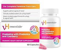 Vista 9 de vH Essentials Probióticos para mujeres con prebióticos, arándano y vitamina C – 120 cápsulas (suministro para 60 días) – Los probióticos apoyan
