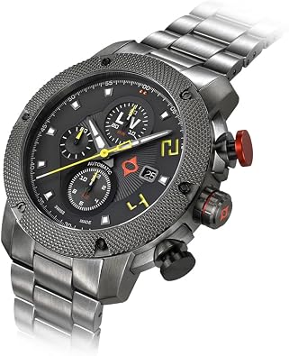 LIV GX-AC, Swiss Automatic Chronograph - Multi-Layer Dial - Scratch Resistant, Anti-Reflective Sapphire Crystal - 100m Water Resistance