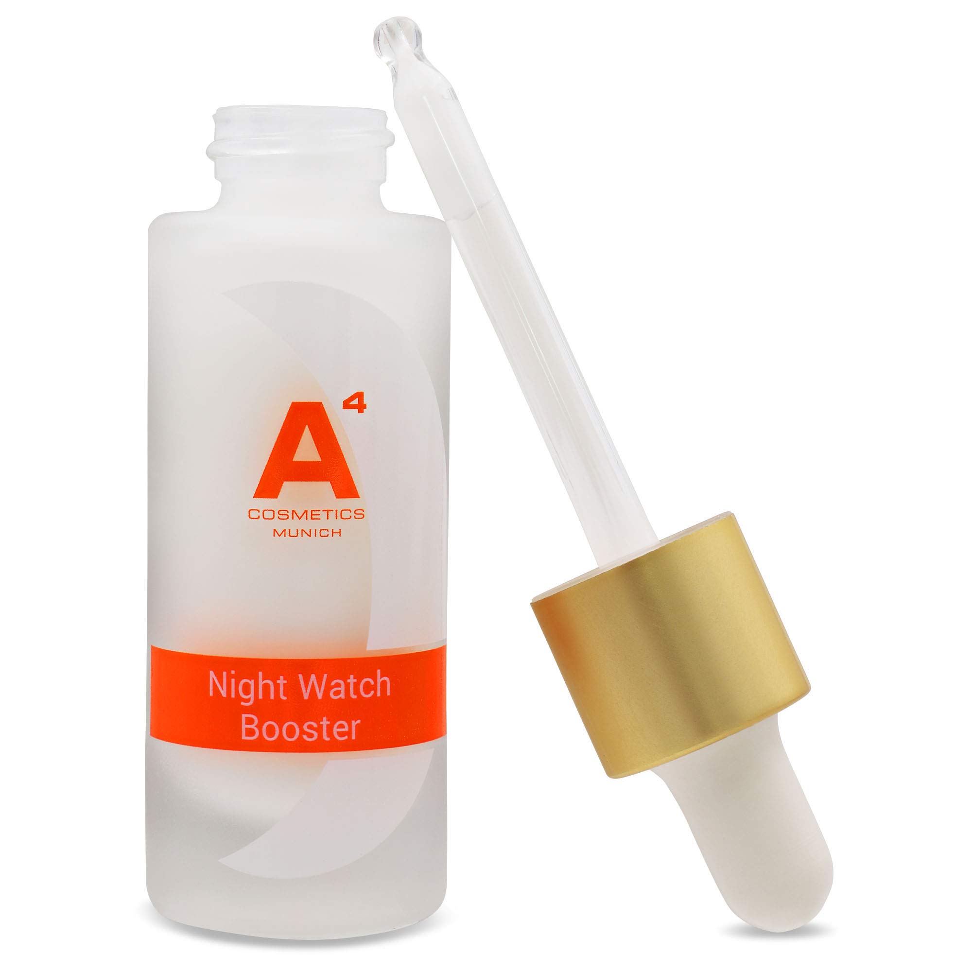 A4 - NIGHT WATCH BOOSTER Anti-Aging Nachtserum | Nachtpflege mit 100% Arganstammzellextrakt (20ml)