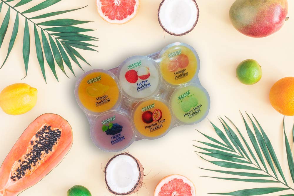 Amazon.com: Pudding Fruit (Mango/Lychee/Orange/Grape/Passion Fruit