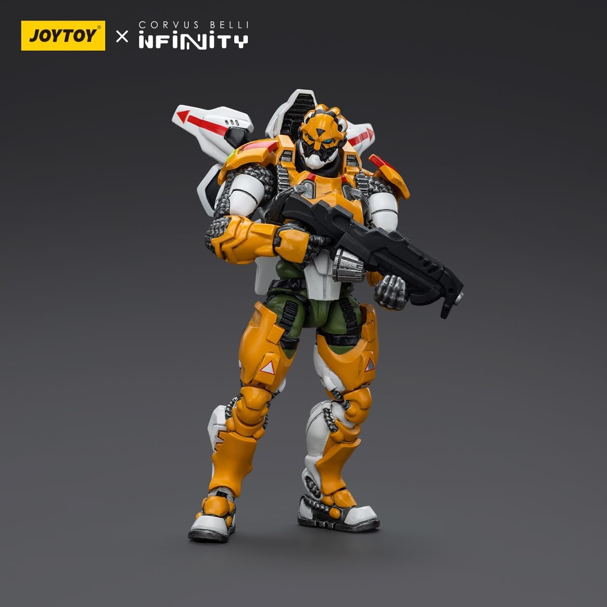 JOYTOY 1/18 Action Figures - Infinity Yu Jing Special Action Team Tiger Soldier Male - 4‘’,Classic Character,Collectible,Age 15 and Above