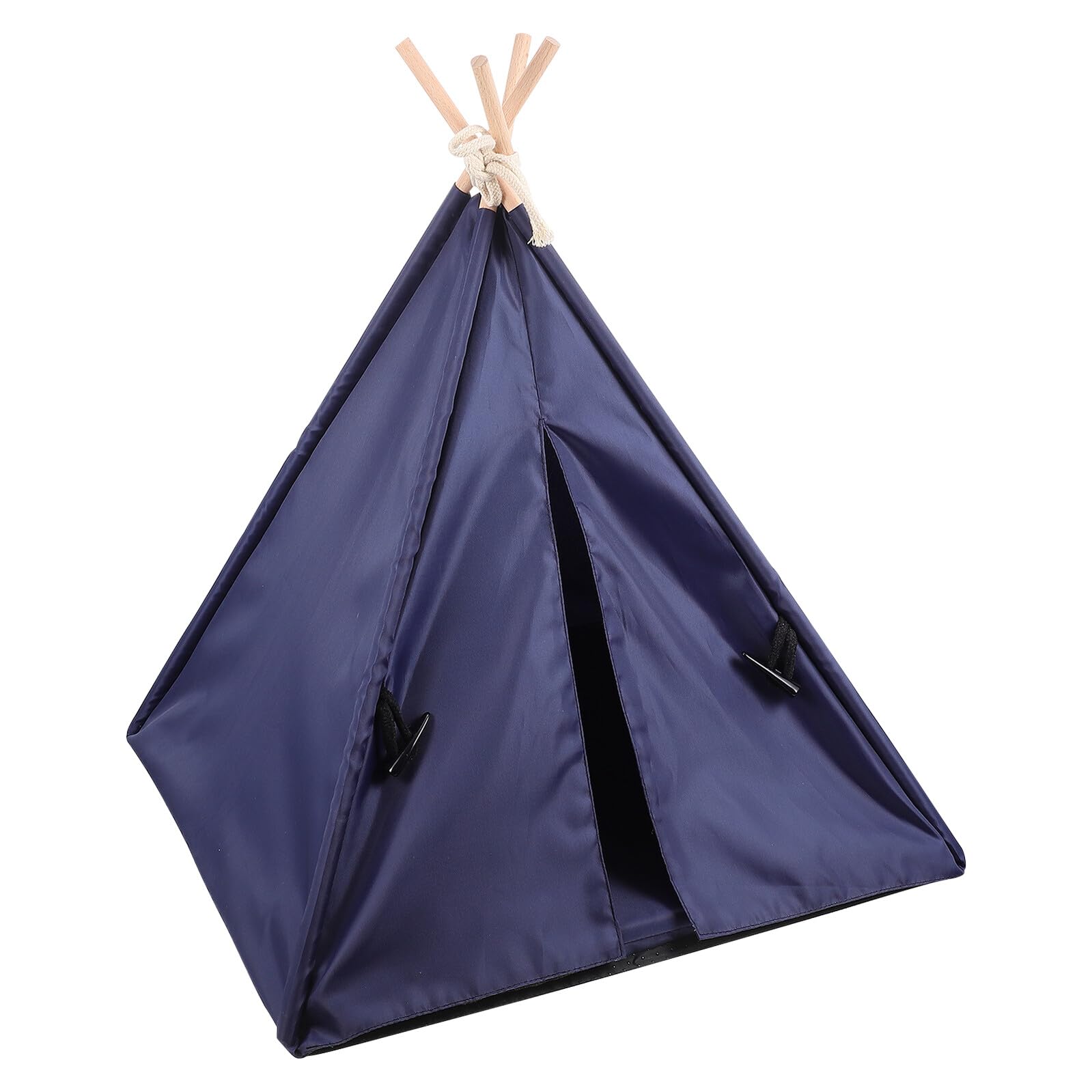 Tenda per Animali, Cuccia Lavabile in Tessuto Tecnico Blu Scuro | Design Rimovibile, Uso Interno ed Esterno, per Gatto e Cane, Facile da Pulire, Sicurezza