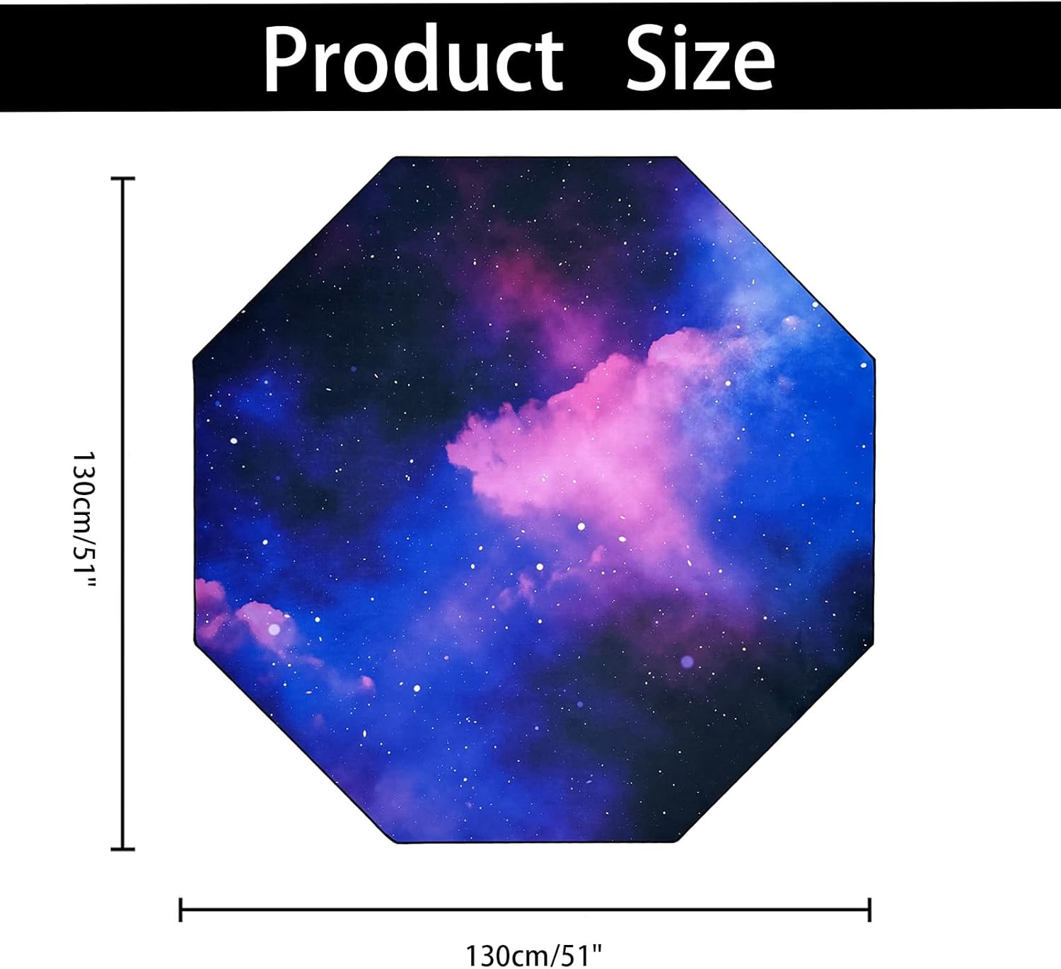 USTIDE Large Gaming Chair Mat for Carpet and Hardwood Floor - Office, Gaming Room Computer Chair Mat