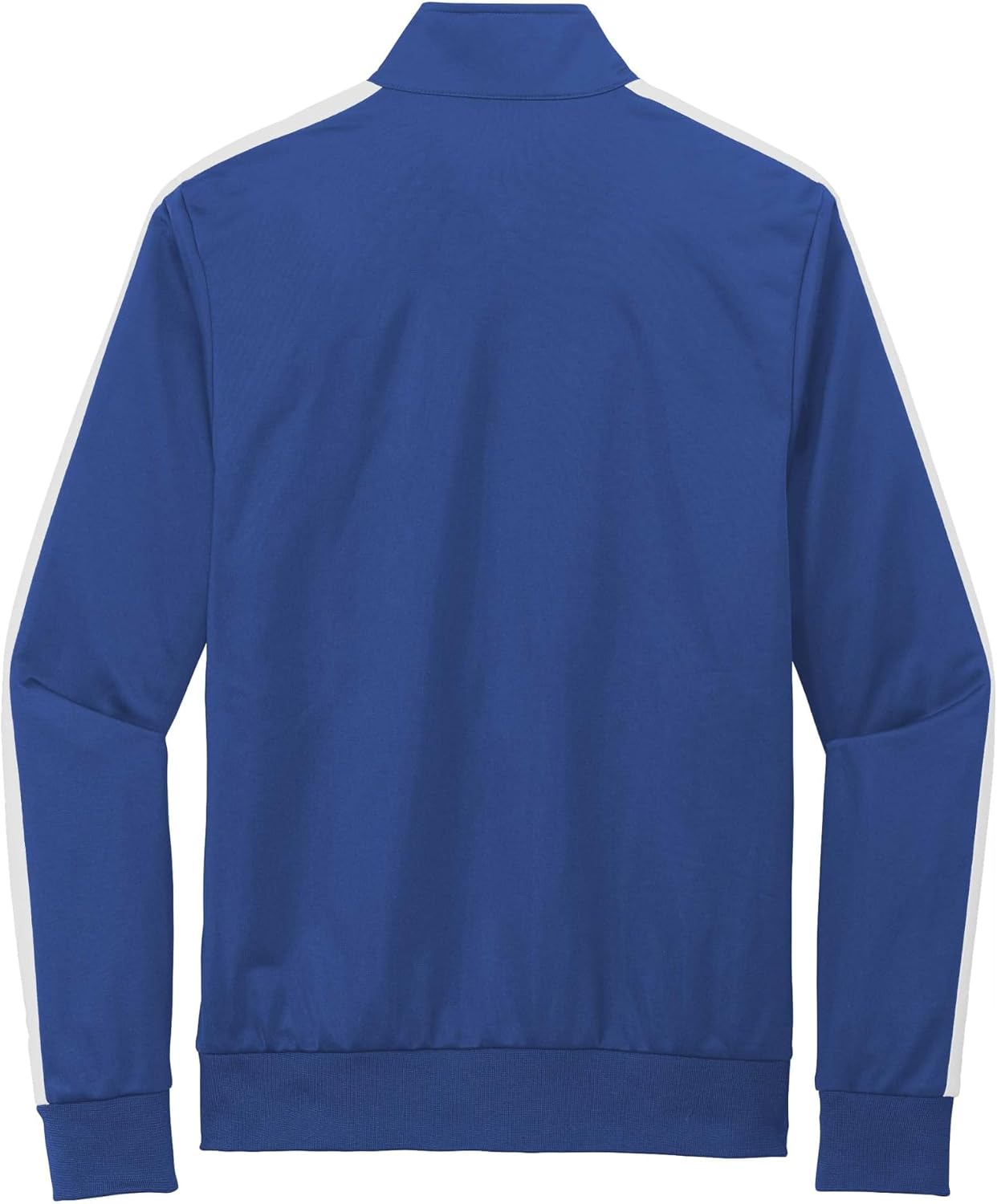 Size M SPORT-TEK Unisex Tricot Sleeve Stripe Track Jacket