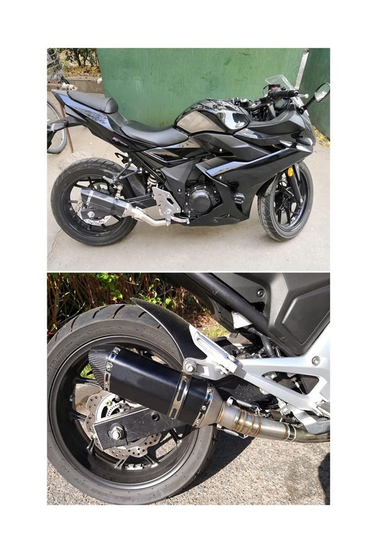 CTCYWLWAYZ Motorrad Auspuff Yamaha XJ6 MT07 MT09 MT03