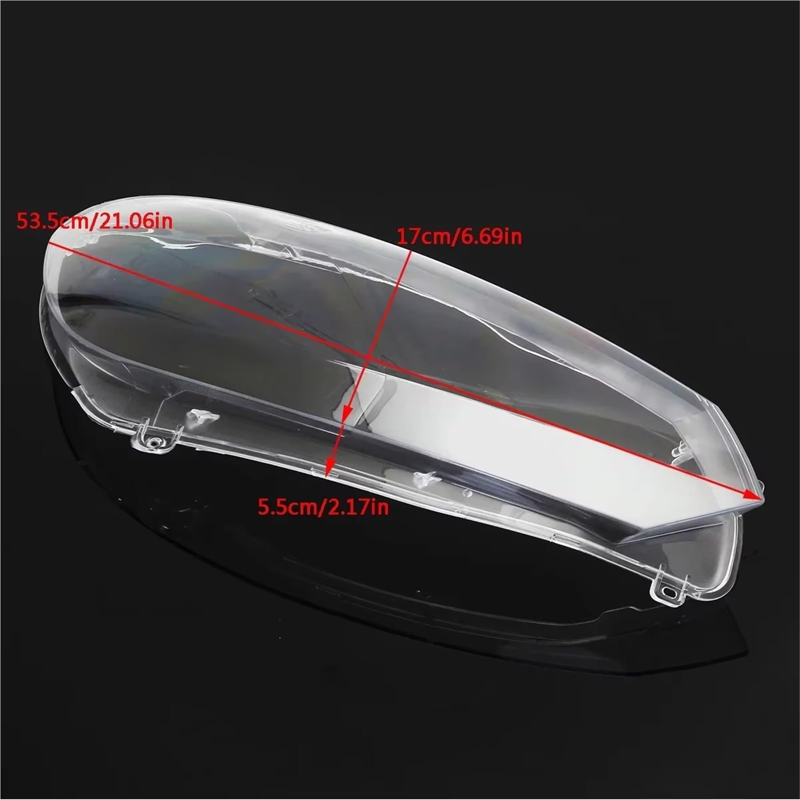Lenti Fanali Per VW Per Golf 6 Per MK6 Per GTI R 2010-2014 Coprilente Faro Anteriore Sinistro E Destro Auto Paralume Trasparente Guscio Copertura per Fanali Anteriori(Giusto)