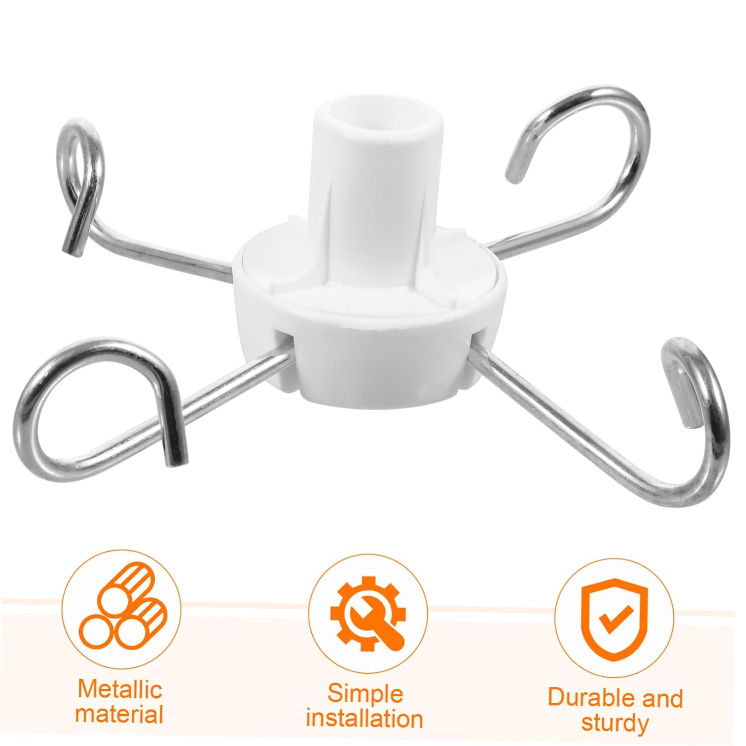 Stainless Steel Infusion Stand Hook Accessory for Clinic Use Replacement Hook for Infusion Rack Sturdy Hanger for Settings