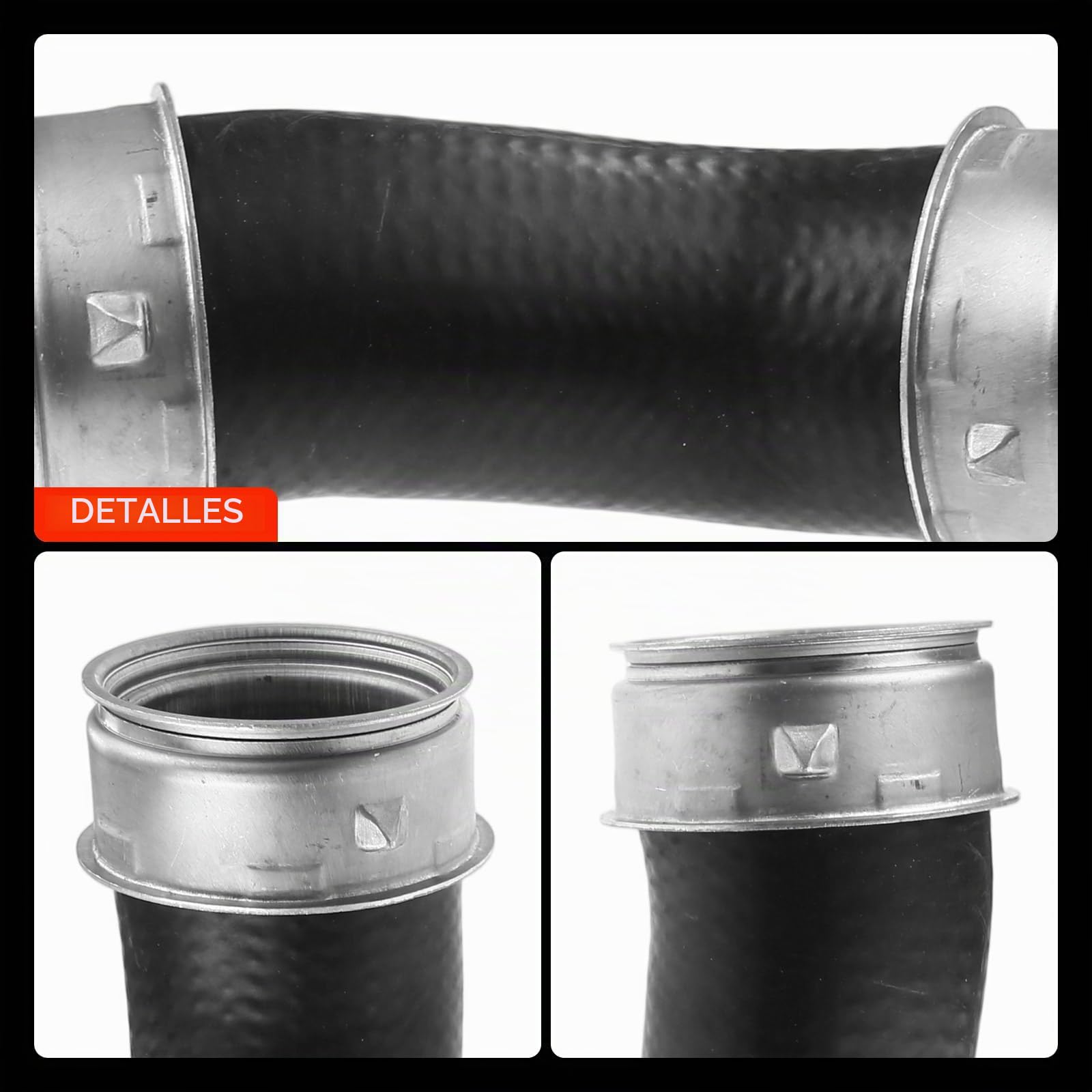 Frankberg Manguera de aire de carga Compatible con Leon 1M1 1.9 TDi B.o.r.a 1J2 1.9 TDI Golf IV 1J1 1.9 TDI B.o.r.a Variante 1J6 1.9 TDI 4.motio.nGolf IV 1J1 1.9 TDI 4.motio.nV10-7362,1J0145834Q