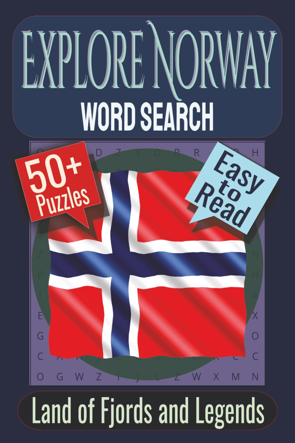 Explore Norway Word Search Puzzle Book: Puzzles featuring Fjords, Nordic Culture, Norwegian Landmarks