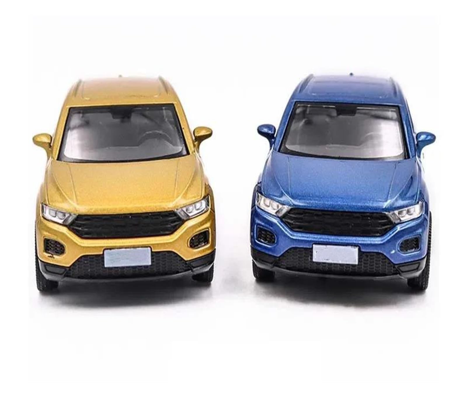 Automodello Modellini Diecast 1:36 Per T-ROC Modellino Da Collezione In Lega Di Metallo Pressofuso Per Auto Modello Auto(Oro)