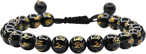 Miniatura 700 de Amazing Gemstone Crystal Bracelet for Women Men's Gifts - Protection Healing Crystal Bracelet - 8mm Gemstone Beaded Adjustable Bracelet Pulseras