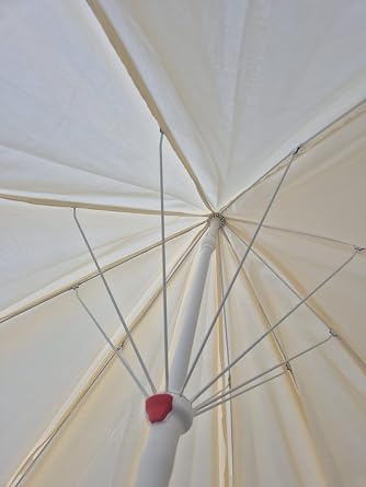 Plaj Şemsİyesİ Krem 200 Cm 10 Tellİ