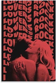 Yeepi Lovers Rock Tv Girl French Exit Poster for Bedroom Aesthetic Canvas Art Wall Decor 24x36inch60x90cm