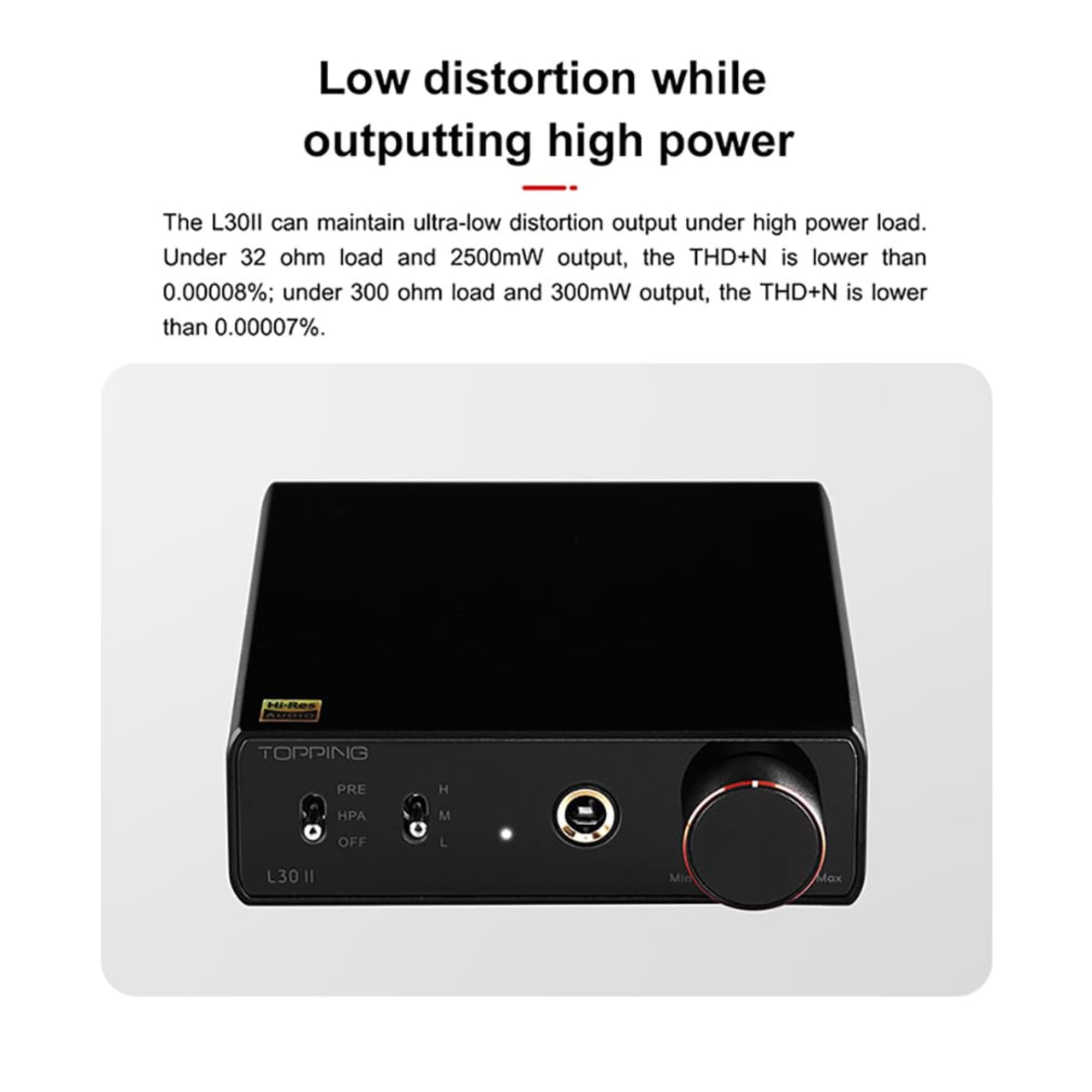 Amazon.co.jp: TOPPING L30 II NFCA ヘッドフォンアンプ プリアンプ