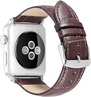 For apple watch 10 バンド本革 45mm 41mm 40mm 44mm 49mmアップルウォッチバンド レザー iWatch 9 バンド SE apple watch series 10 9 8 7 6 5 4 3 2 1 鰐皮紋様 交換ストラップ