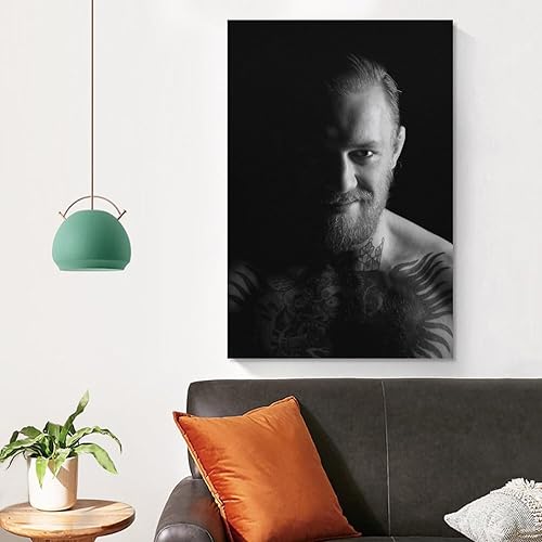 Miniatura 4 de Conor McGregor - Póster motivacional para gimnasio, deportes, regalo de estrella para fanáticos, póster de boxeo de estrellas, póster de pintura