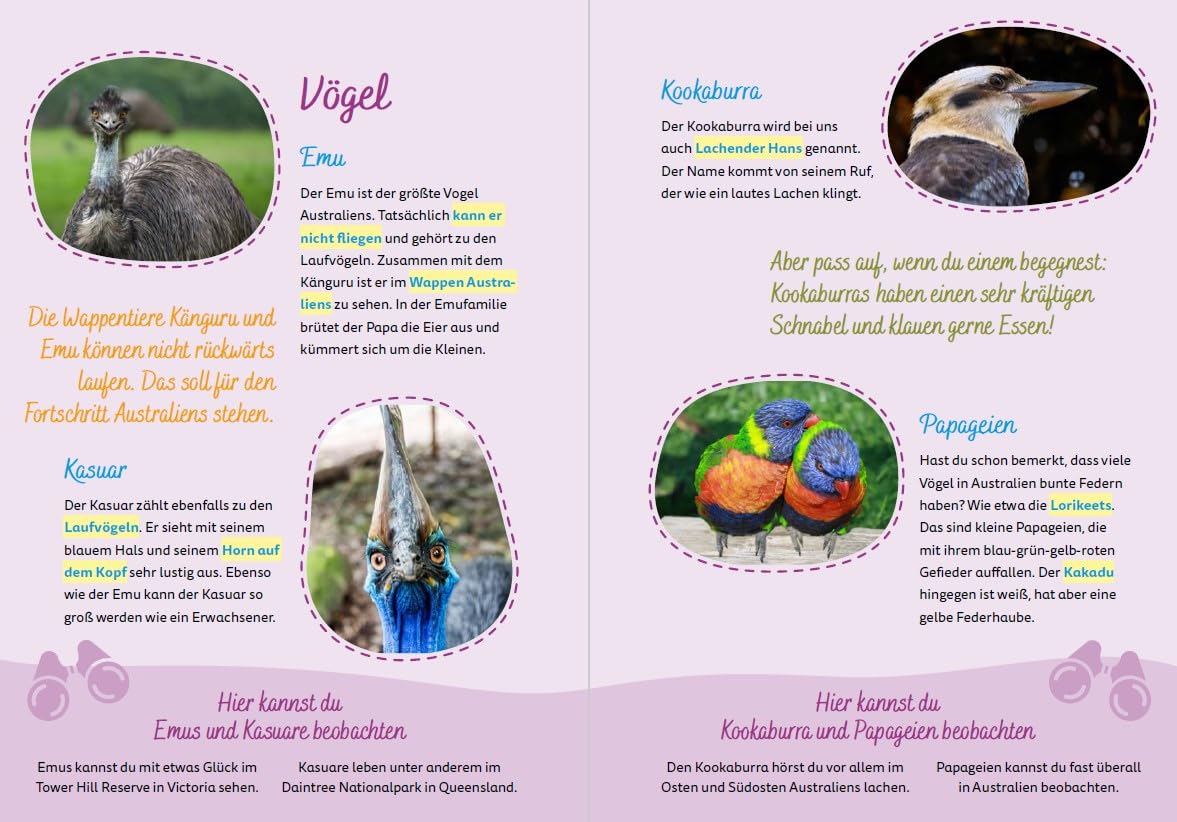 Australien for kids: Der Kinderreiseführer. Wissenswertes über Land und Leute. Mitmachbuch mit viel Platz zum Kreativsein für den nächsten ... den nächsten Familienurlaub. Für Kinder ab 6)