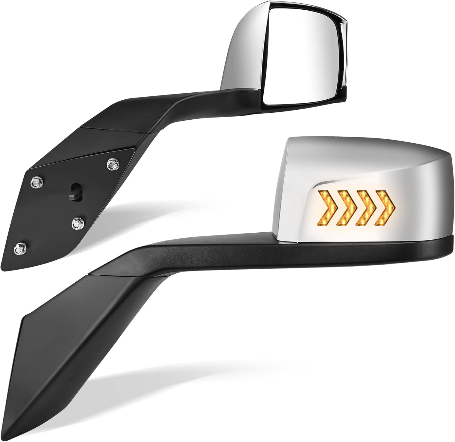 AUTOSAVER88 Hood Mirrors Compatible with 20042018 Volvo VN