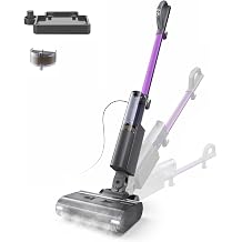 Steam Mop for Floor Cleaning, Lightweight 4-in-1 Steam Cleaner with Fast Heating &amp; Self-Cleaning, Electric Mop for Home with 19.6ft Cord, 180&deg; Lie Flat &amp; LED Headlights for Sealed Hard Floors