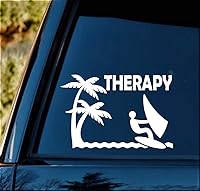 Vista 3 de Windsurfing Decal Sticker for Car Window 7.0 Inch BG 351A