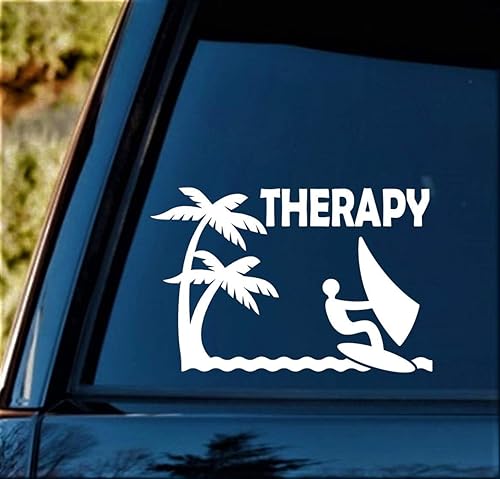 Miniatura 3 de Windsurfing Decal Sticker for Car Window 7.0 Inch BG 351A