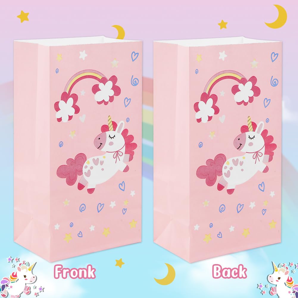 Unique Party Confetti Cellophane Birthday Party Bags (Pack Of 20