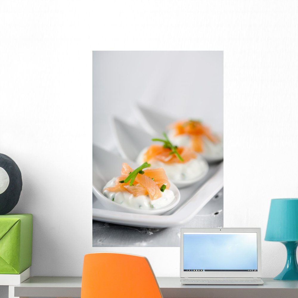 Wallmonkeys Delicious Appetizers Wall Mural Peel and Stick Graphic (24 in H x 16 in W) WM118027