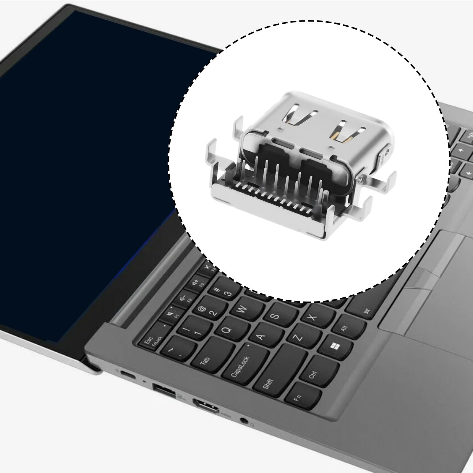 Lot De 2 Ports De Charge USB-C Pour Lenovo Thinkpad E14 Gen.1 - Remplacement Facile