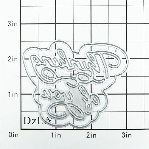 Vista 170 de DzIxY Shadow Just Note - Troqueles de corte de metal para hacer tarjetas, kit de álbumes de recortes, papel en relieve, troquelados, plantillas de 40