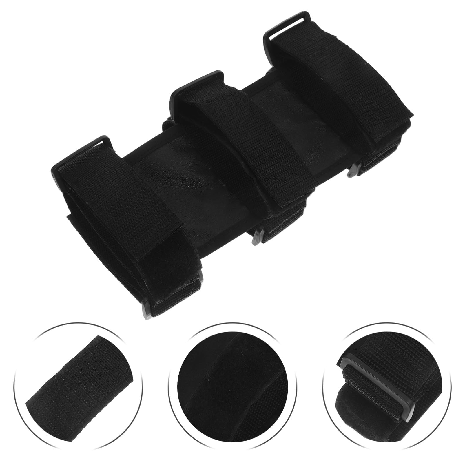 PRETYZOOM 15 Correas Para Extintor De Incendios Soporte Para Extintor Correa De Fijación Para Coche Nailon Negro