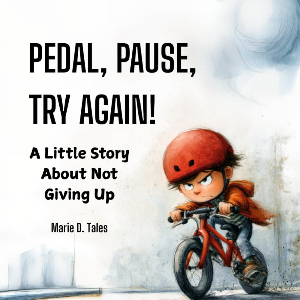 Pedal, Pause, Try Again!: A Growth Mindset Story for Kids About Perseverance, Courage, and the Power of Yet (Little Stories About Big Skills)