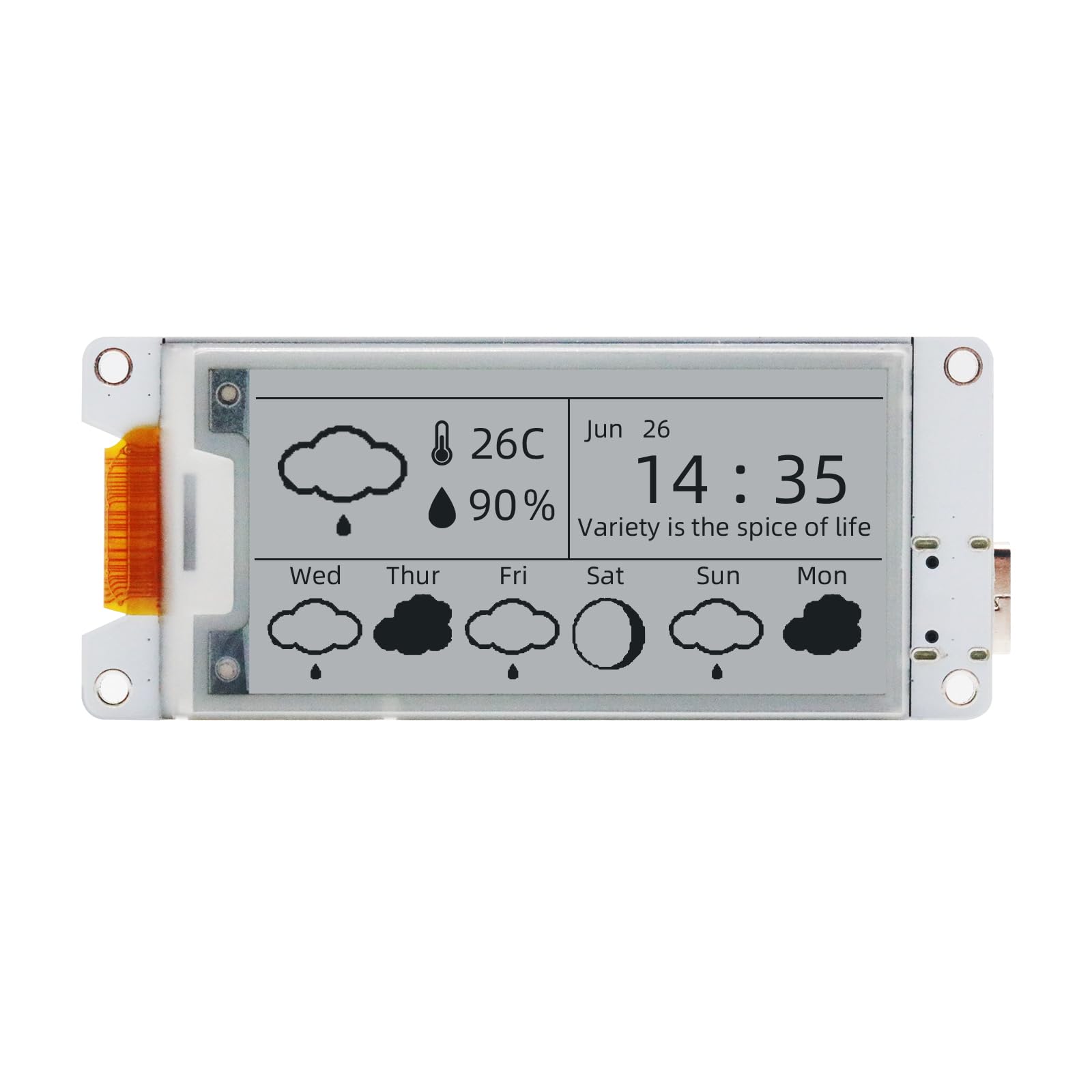 Heltec Wireless Paper 2.13 inch E-ink Display - ESP32-S3